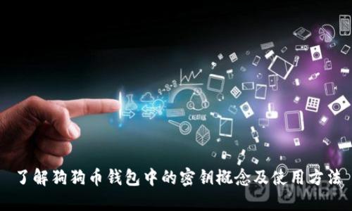 了解狗狗币钱包中的密钥概念及使用方法